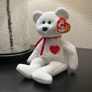 NWT!! Vintage Ty Beanie Baby Valentino. Multiple Errors on Tag!!